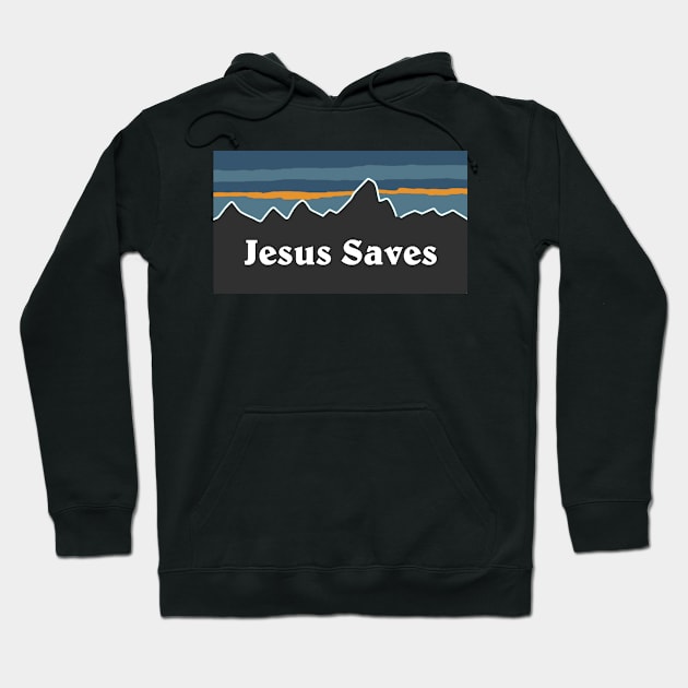 Jesus Saves Hoodie by mansinone3